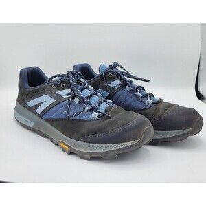 Merrell Zion WOMEN Sz 10 Hiking Waterproof Shoes J99742 Blue Gray Black PREOWNED